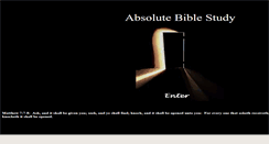 Desktop Screenshot of absolutebiblestudy.com